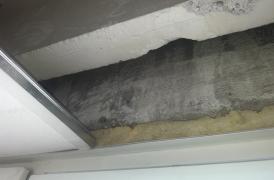 2 floor ceiling repair in BVVS technical building 